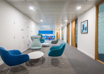 Seating area at i2 office, Lower Thames Street Seating area at i2 office, Lower Thames Street