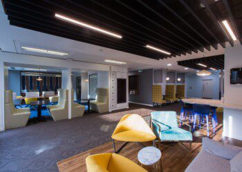 Interior of Landmark's London Victoria office Interior of Landmark's London Victoria office