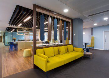 Seating area at i2 office, London Victoria Seating area at i2 office, London Victoria