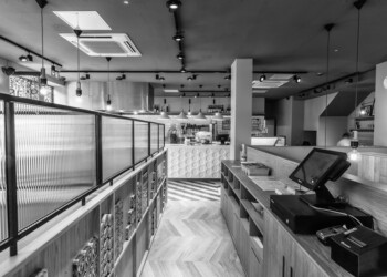 Interior of La Petite Bretagne Interior of La Petite Bretagne