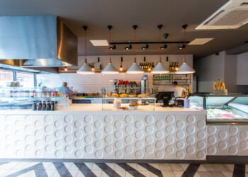 Counter at La Petite Bretagne Dalston Counter at La Petite Bretagne Dalston