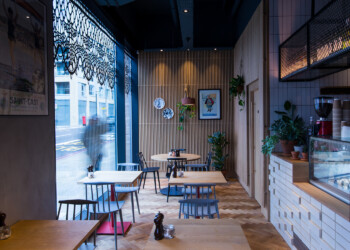 Tables at La Petite Bretagne Dalston Tables at La Petite Bretagne Dalston