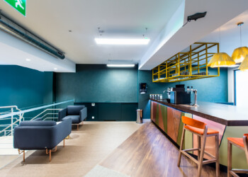 Interior of Landmark office on Newman Street Interior of Landmark office on Newman Street