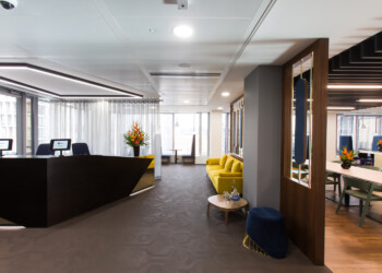 Interior of Landmark's London Victoria office Interior of Landmark's London Victoria office