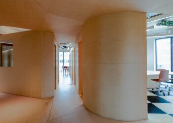 Consensys timber clad office hub timber clad office walls