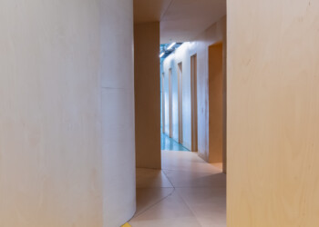 Consensys timber clad office interior timber clad office interior
