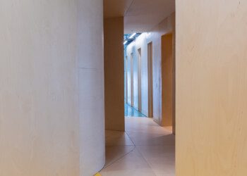 Consensys timber clad office interior timber clad office interior