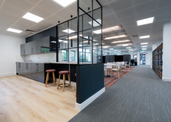 Office interior at Integration House office interior at integration house