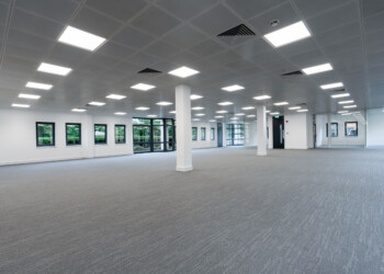 Open plan office floor at Integration House open plan office floor at integration house