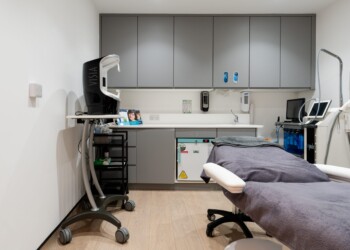 Treatment room at Define Clinic treatment room at define clinic