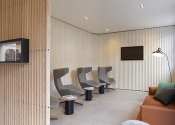 Patient waiting room at Define Clinic modern waiting room at define clinic