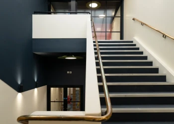 Refurbished staircase at Olympia Henley Suite refurbished staircase at olympia henley suite