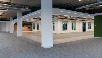 Open plan ground floor office at Arlington Square Open plan ground floor office at Arlington Square