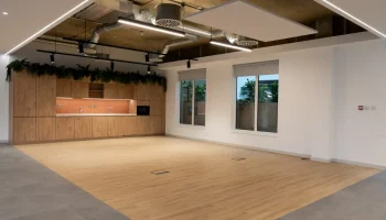 Open plan ground floor office at Arlington Square Open plan ground floor office at Arlington Square