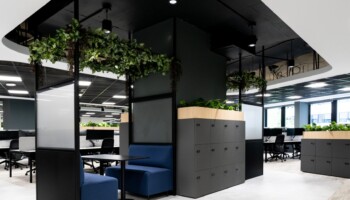 Workspace at Acturis office Hatton Garden Workspace at Acturis office fit out in Hatton Garden