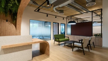 Seating area in ground floor office Arlington Square Seating area in ground floor office Arlington Square